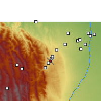 Nearby Forecast Locations - Jorochito - Kaart