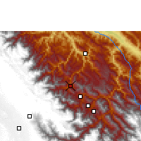 Nearby Forecast Locations - Coroico - Kaart