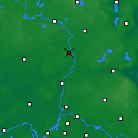 Nearby Forecast Locations - Zehdenick - Kaart
