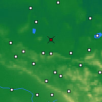 Nearby Forecast Locations - Rahden - Kaart