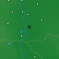Nearby Forecast Locations - Hódmezővásárhely - Kaart