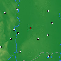 Nearby Forecast Locations - Kiskőrös - Kaart