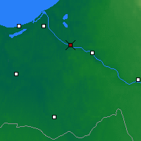 Nearby Forecast Locations - Salaspils - Kaart