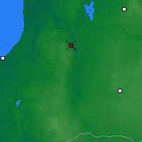 Nearby Forecast Locations - Kuldīga - Kaart