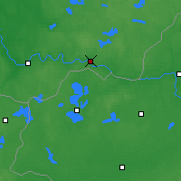 Nearby Forecast Locations - Krāslava - Kaart