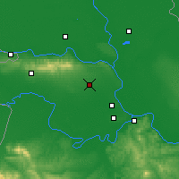Nearby Forecast Locations - Inđija - Kaart
