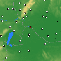Nearby Forecast Locations - Šamorín - Kaart