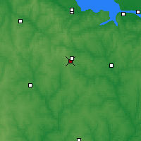 Nearby Forecast Locations - Znamianka - Kaart