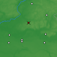 Nearby Forecast Locations - Krolevets - Kaart