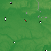 Nearby Forecast Locations - Buryn - Kaart