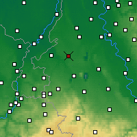 Nearby Forecast Locations - Erkelenz - Kaart