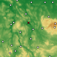 Nearby Forecast Locations - Einbeck - Kaart