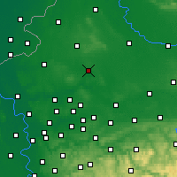 Nearby Forecast Locations - Dülmen - Kaart