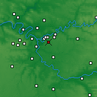 Nearby Forecast Locations - Pontault-Combault - Kaart
