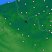 Nearby Forecast Locations - Armentières - Kaart