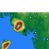 Nearby Forecast Locations - Tiko - Kaart
