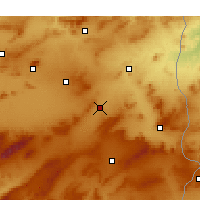 Nearby Forecast Locations - Meskiana - Kaart
