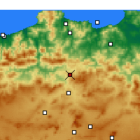 Nearby Forecast Locations - Didouche Mourad - Kaart