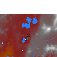 Nearby Forecast Locations - Shashemene - Kaart