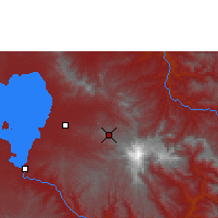 Nearby Forecast Locations - Debre Tabor - Kaart