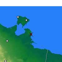 Nearby Forecast Locations - Zarzis - Kaart