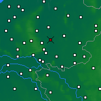 Nearby Forecast Locations - Zutphen - Kaart