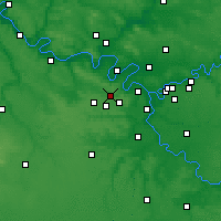 Nearby Forecast Locations - Versailles - Kaart