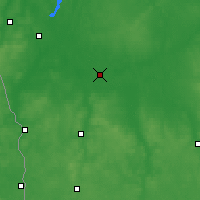 Nearby Forecast Locations - Masty - Kaart