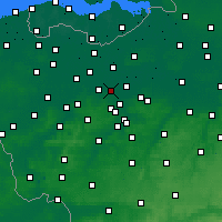 Nearby Forecast Locations - Wichelen - Kaart