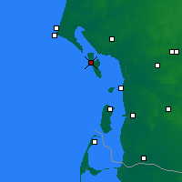 Nearby Forecast Locations - Fanø - Kaart