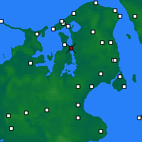 Nearby Forecast Locations - Frederikssund - Kaart