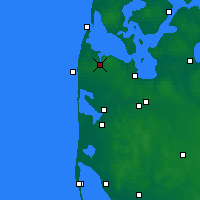 Nearby Forecast Locations - Lemvig - Kaart