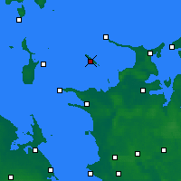 Nearby Forecast Locations - Sejerø - Kaart
