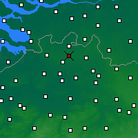 Nearby Forecast Locations - Rijkevorsel - Kaart