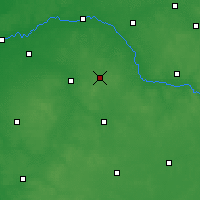 Nearby Forecast Locations - Sokołów Podlaski - Kaart
