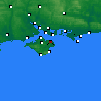 Nearby Forecast Locations - Ryde - Kaart
