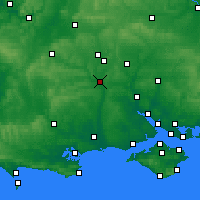Nearby Forecast Locations - Salisbury - Kaart
