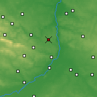 Nearby Forecast Locations - Ożarów - Kaart