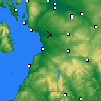 Nearby Forecast Locations - Kilmarnock - Kaart