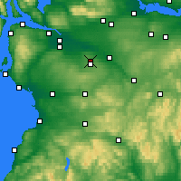 Nearby Forecast Locations - East Kilbride - Kaart