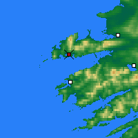 Nearby Forecast Locations - Dingle - Kaart