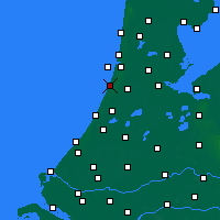 Nearby Forecast Locations - Zandvoort - Kaart