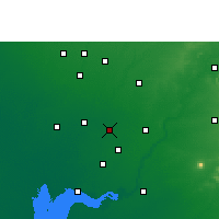 Nearby Forecast Locations - Nadiad - Kaart