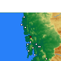 Nearby Forecast Locations - Shirsad - Kaart