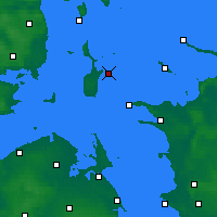 Nearby Forecast Locations - Oure - Kaart