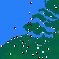 Nearby Forecast Locations - Veerse Meer - Kaart