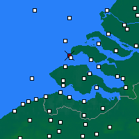 Nearby Forecast Locations - Renesse - Kaart