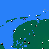 Nearby Forecast Locations - Ameland - Kaart