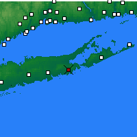 Nearby Forecast Locations - Westhampton - Kaart