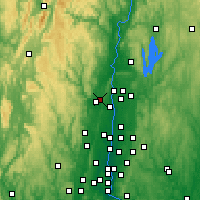 Nearby Forecast Locations - Westfield - Kaart